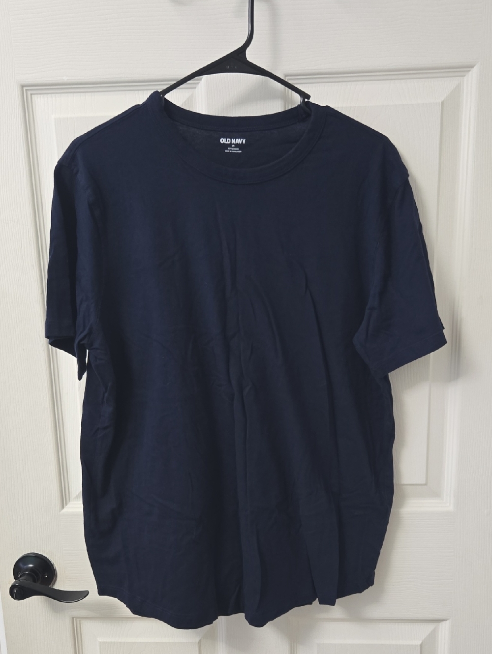 Old Navy Men's Dark Navy Crewneck Short Sleeve Tee